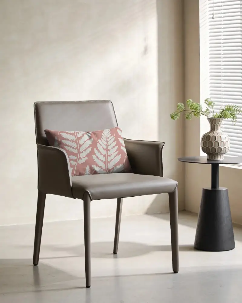 Stylish Rectangular Lumbar Cushion Mockup For Modern Living Room Chair Decoration
