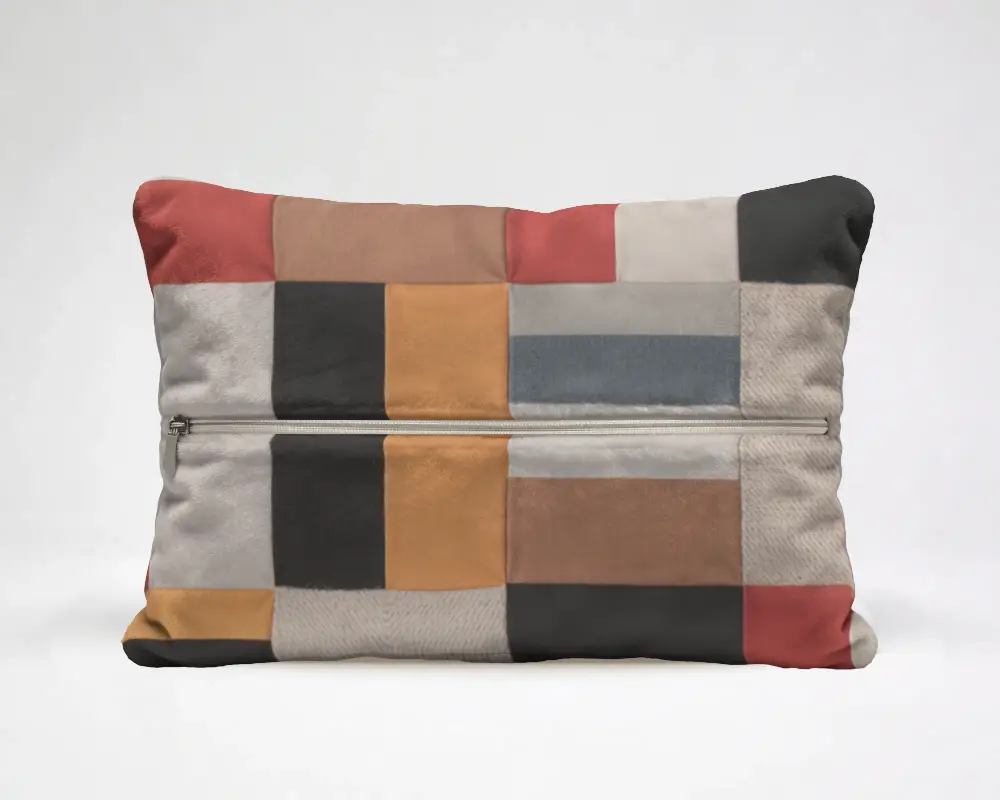 Luxury Velvet Cushion Mockup With Concealed Zipper For Elegant Home Decor Soft Feel