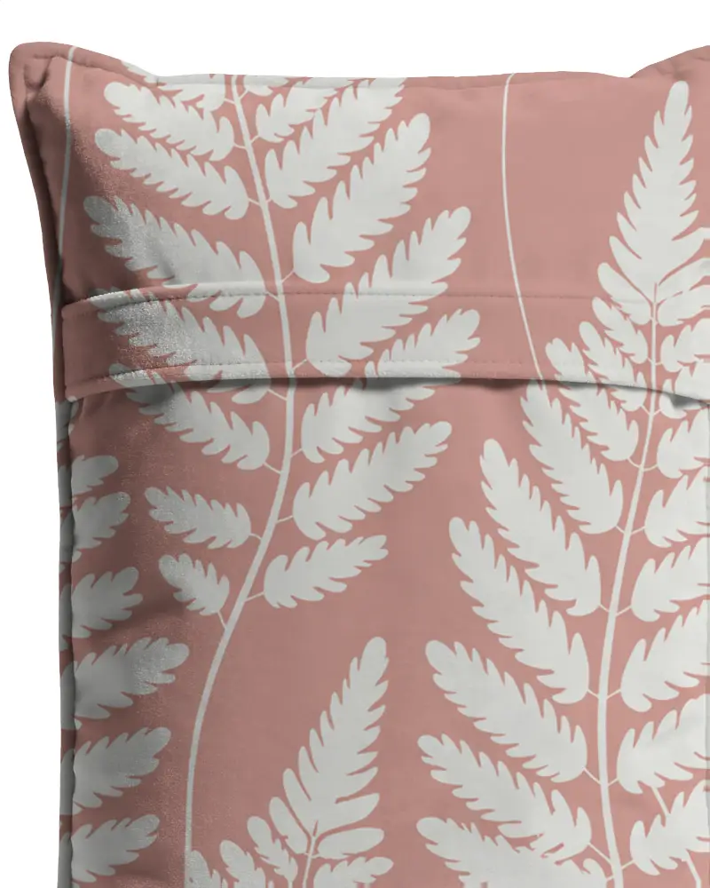 Elegant Durable Cushion Mockup With Hidden Strap Closure Perfect For Custom Designs