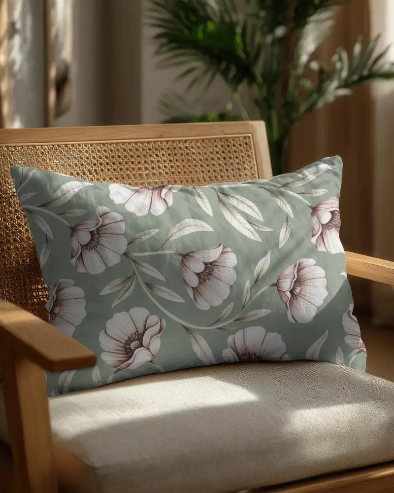 High Quality Soft Cushion Mockup For Interior Design And Home Decor Pillow Presentation