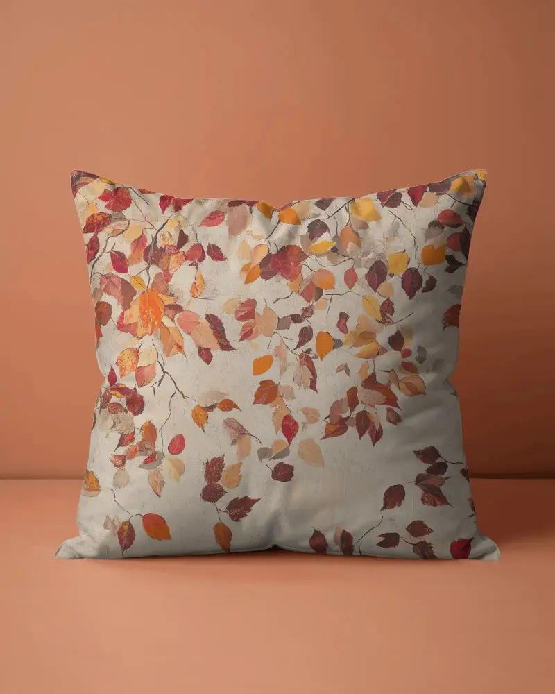 Soft Plush Square Cushion Mockup For Home Decor And Interior Design Presentations