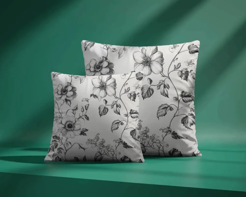 Soft Comfortable Hypoallergenic Cushion Mockup For Home Decor And Lifestyle Brand Presentation