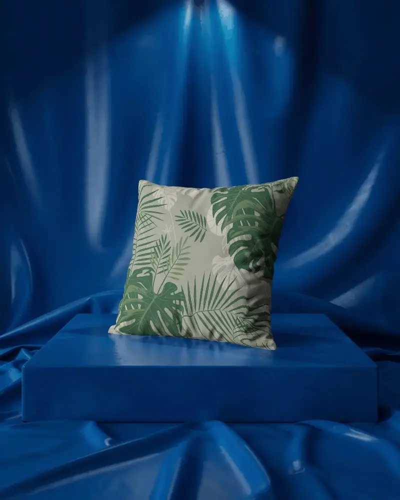 Elegant Minimalist Cushion Mockup For Interior Design And Furniture Showcase