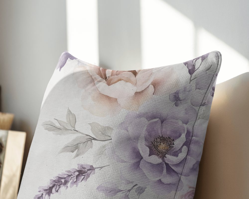 Sunlit Cozy Cushion Mockup Textured Fabric On Beige Chair Soft Natural Lighting Warm And Inviting Atmosphere 019