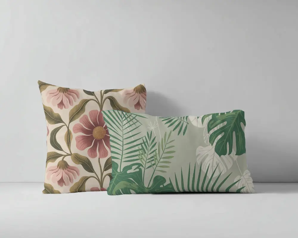 Soft Comfortable Cushion Mockup For Home Decor And Interior Design Pillow