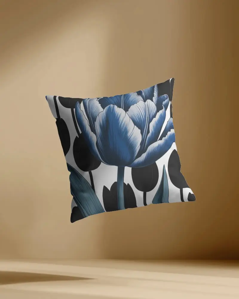 Luxury Soft Fabric Cushion Mockup For Home Decor Interior Design And Comfortable Living