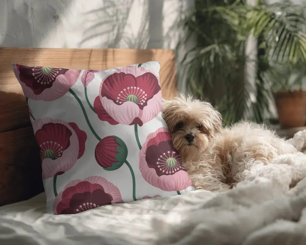 Soft Comfortable Stylish Cushion Mockup For Home Decor And Interior Design Presentation