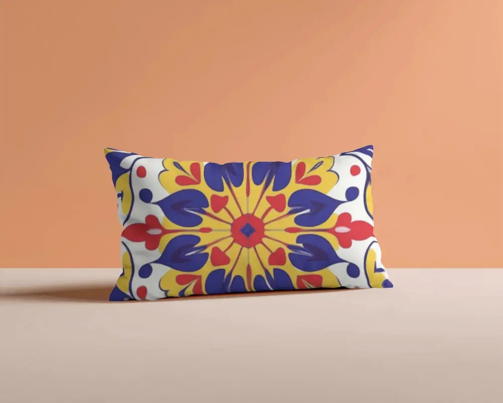 Premium Soft Luxury Cushion Mockup For Home Decor And Custom Design Showcase Templates