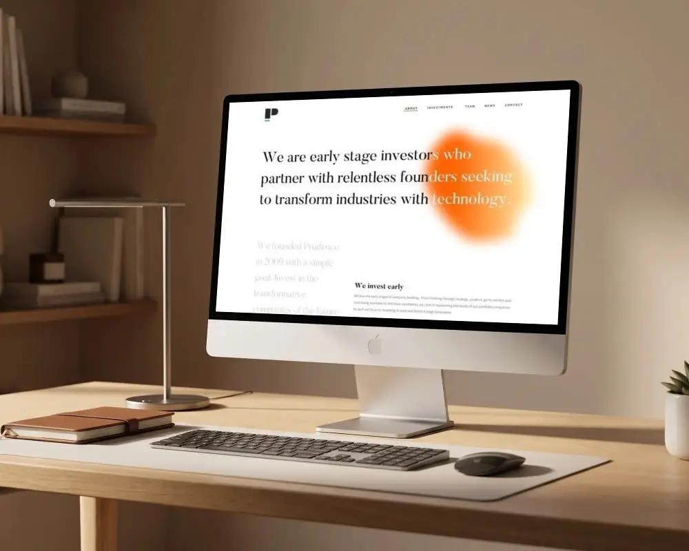 Modern Apple Desktop Mockup With Wireless Keyboard And Mouse On Sleek Wooden Desk Space