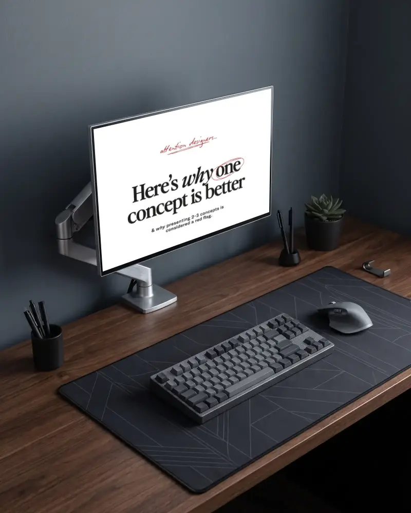 Modern Minimalist Samsung Desktop Mockup With Mechanical Keyboard And Ergonomic Mouse Setup