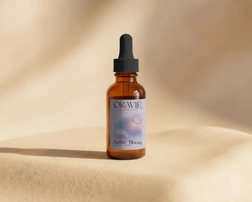 Premium Dropper Bottle Mockup For Essential Oils And Cosmetic Products Presentation