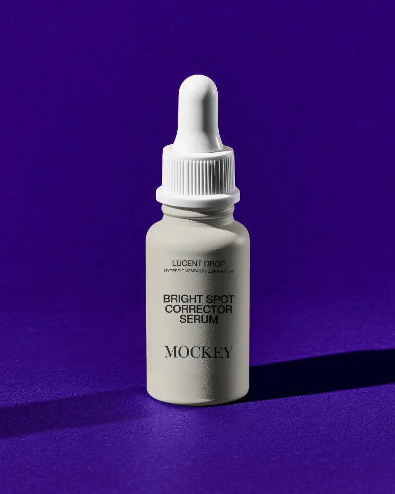 Premium Dropper Bottle Mockup For Essential Oils Serums And Cosmetic Products Display