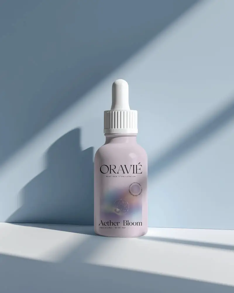 Realistic Dropper Bottle Mockup Showcasing Beauty Product Packaging Design And Brand 