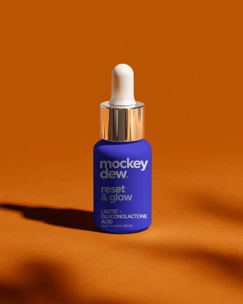 Elegant Dropper Bottle Mockup For Cosmetics Liquid Packaging Design Showcase Pro