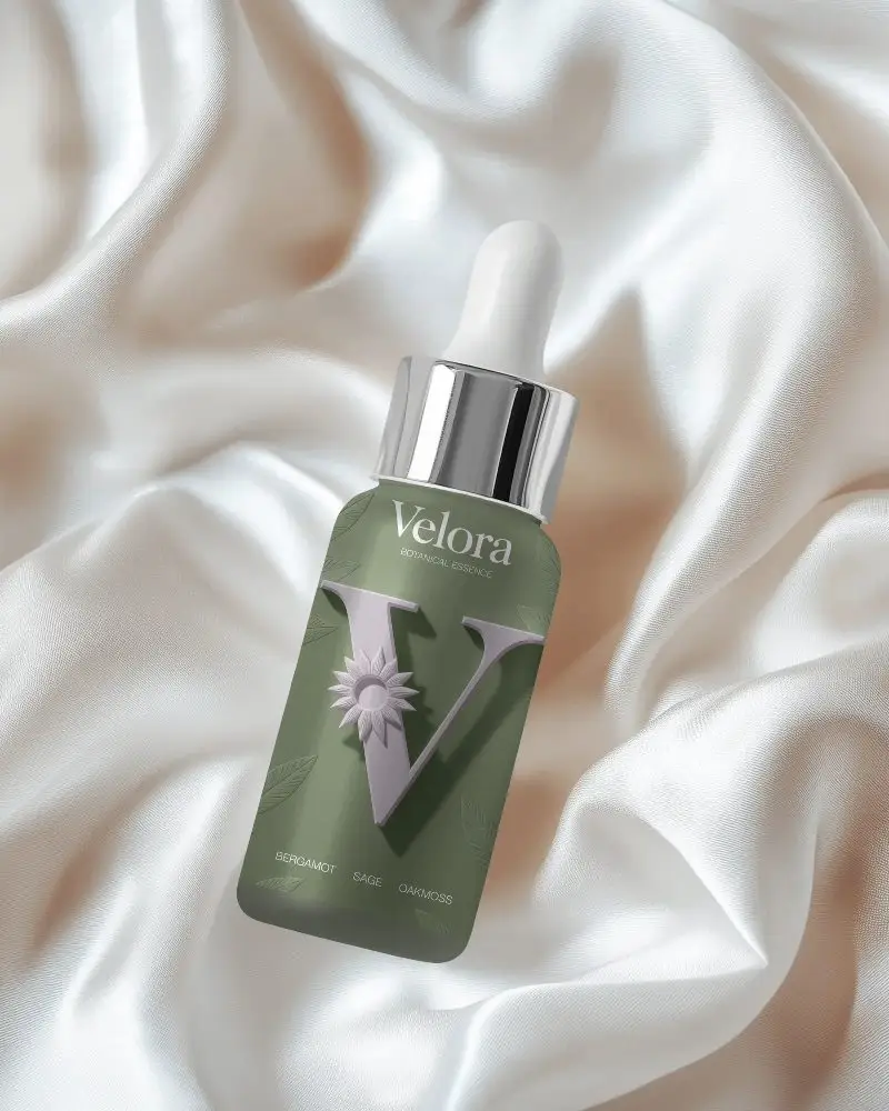 Dropper Bottle Mockup For Skincare Essentials Packaging Beauty Solution Display Creative Template