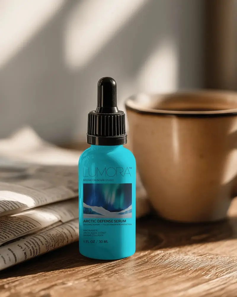 Premium Dropper Bottle Mockup For Cosmetics Essential Oils And Serum Packaging Design