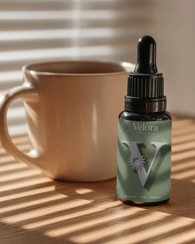 Elegant Dropper Bottle Mockup Showcasing Modern Design And Clean Label Space For Branding