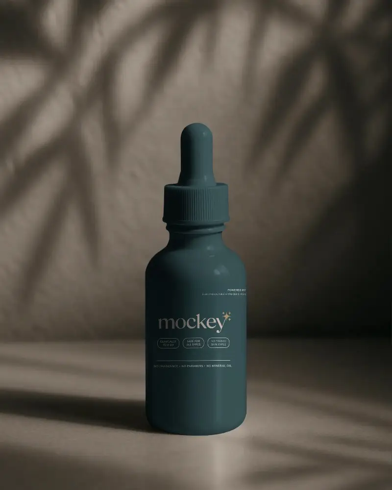 Premium Dropper Bottle Mockup For Cosmetic Serums Essential Oils And Skincare Products