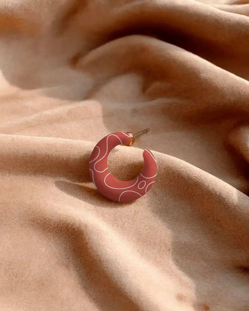 Minimalist Hoop Earrings For Elegant Daily Wear Lightweight Comfortable Accessory Style 0156