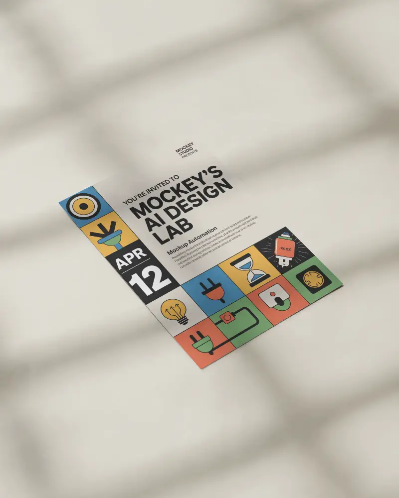 minimal-top-view-flyer-mockup-on-cream-surface-with-soft-window-shadows-and-daylight