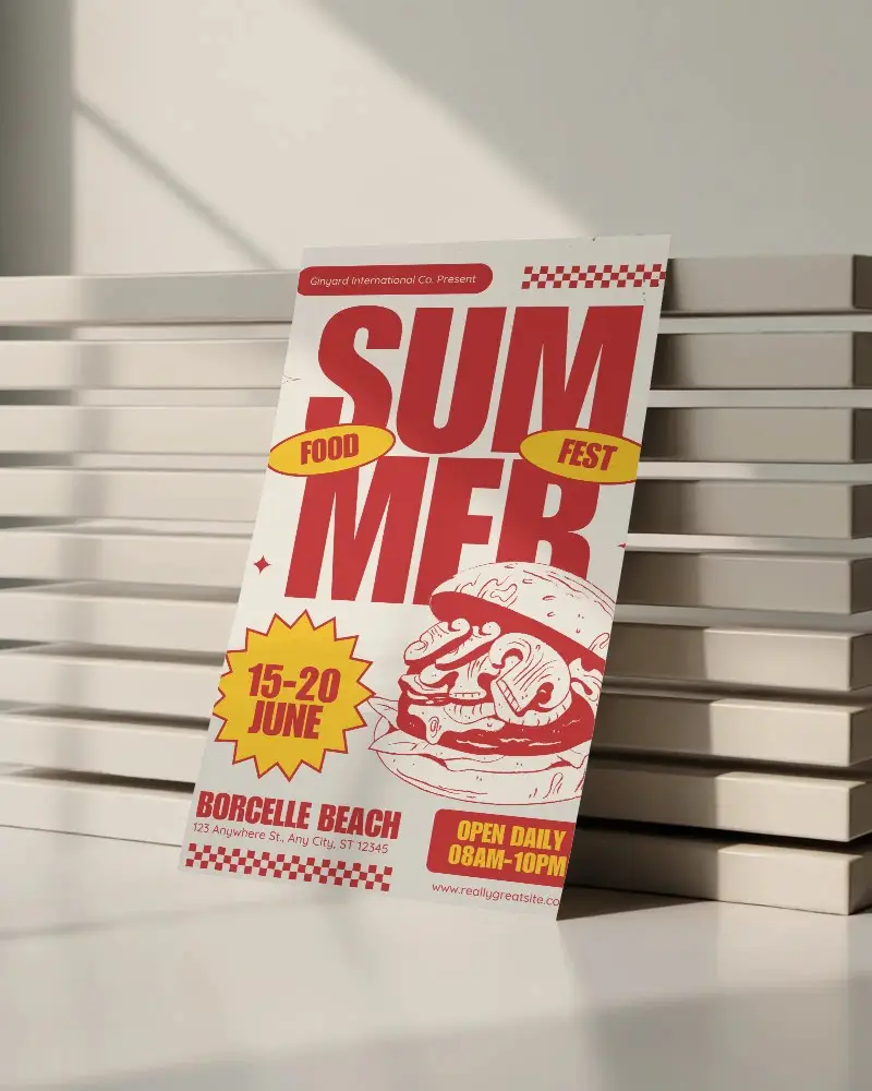 minimalist-flyer-mockup-leaning-against-stacked-boxes-on-smooth-surface-0358