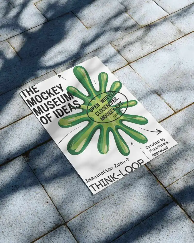 outdoor-flyer-mockup-on-tiled-ground-with-natural-tree-shadow-cast-for-design-presentation