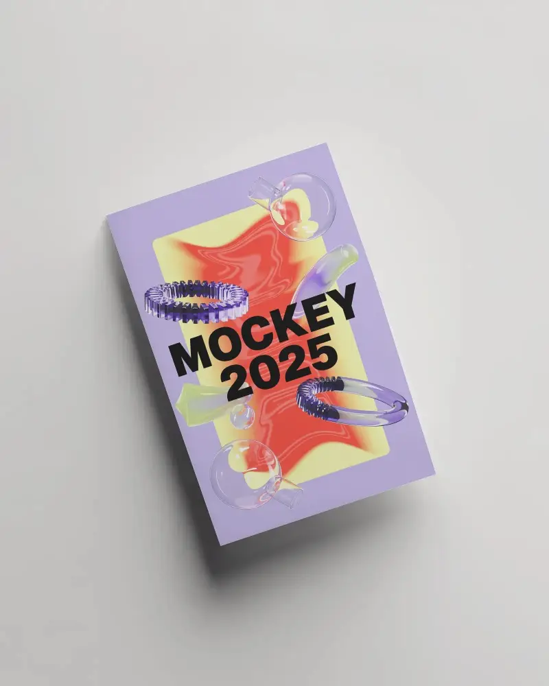 Simple Paper Flyer Mockup Template For Creative Business Projects And Advertising