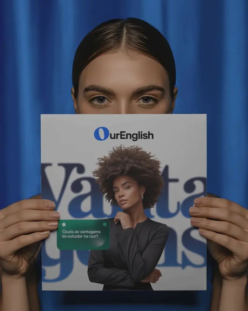 Woman Holding Blank Flyer Mockup For Advertising And Marketing Campaign Presentation