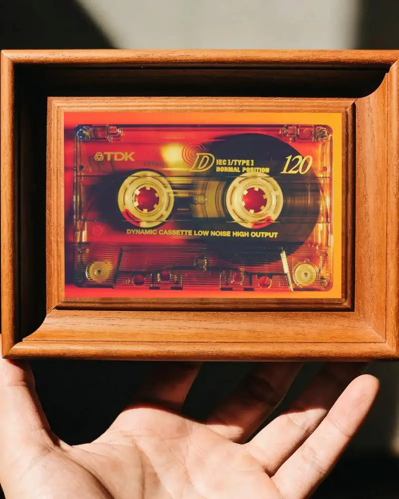 Wooden Photo Frame Mockup For Custom Artwork Presentation And Vintage Theme Showcase