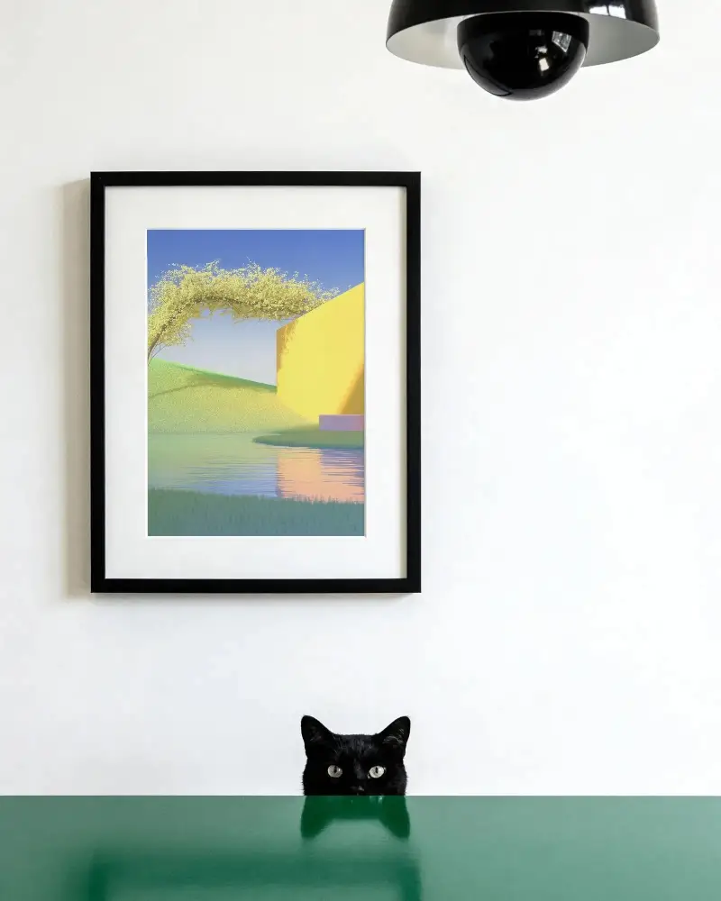 Blank Picture Frame Mockup For Showcasing Art Prints Posters And Photography In Interior