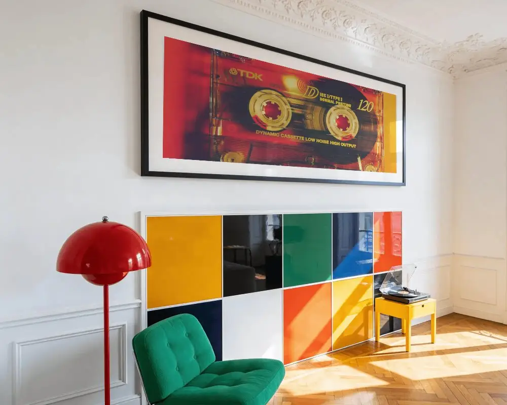 Modern Minimalist Large Wall Frame Gallery Display Living Room Interior Design Wall Art