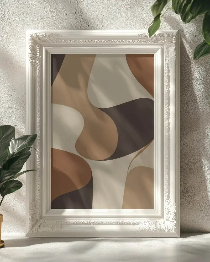 Premium Classic Decorative Frame Mockup For Creative Presentations And Wall Art Showcase