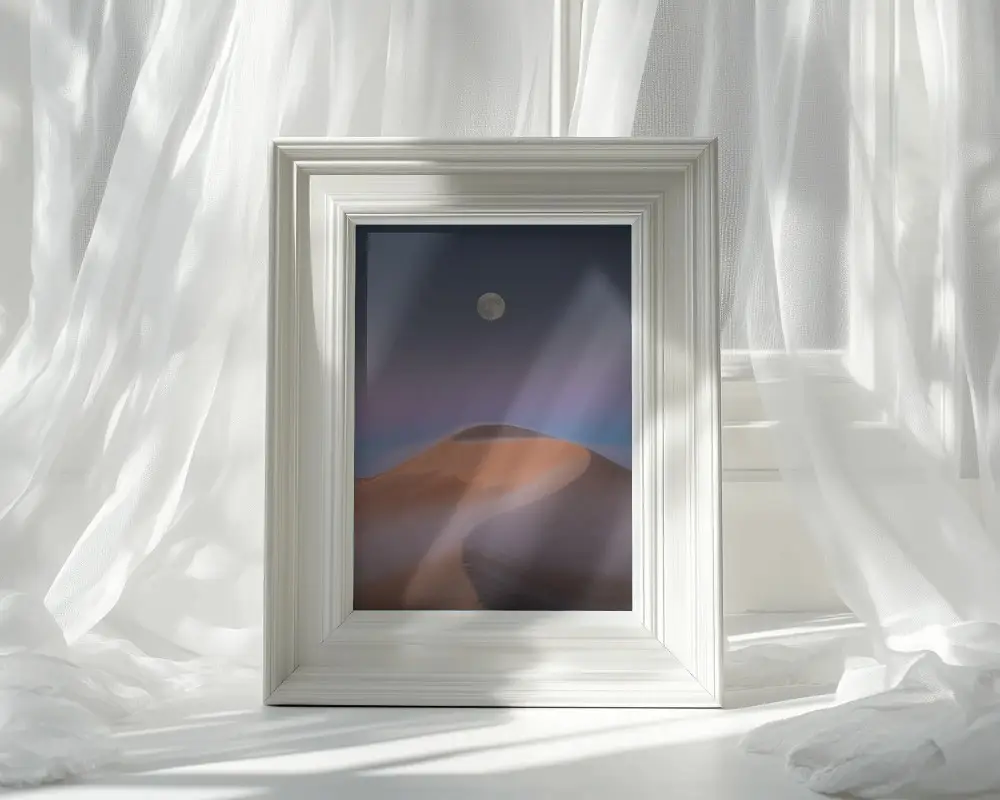 minimalist-photo-frame-mockup-with-soft-natural-light-and-sheer-fabric-background