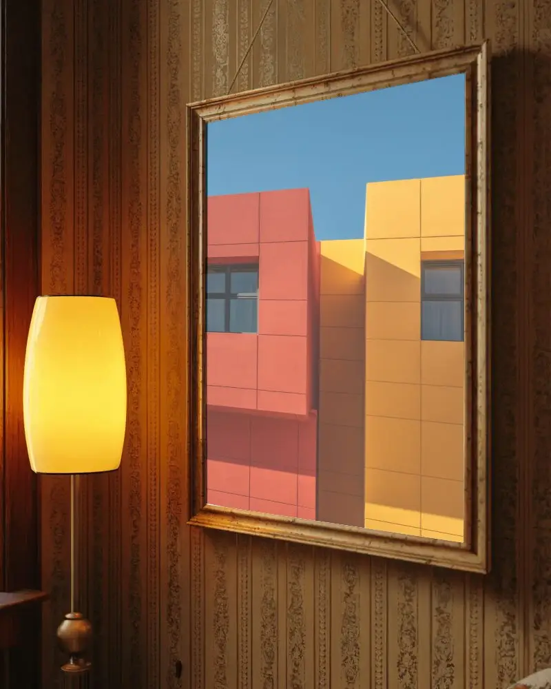 vintage-wall-frame-mockup-with-floor-lamp-for-home-decor-and-art-projects