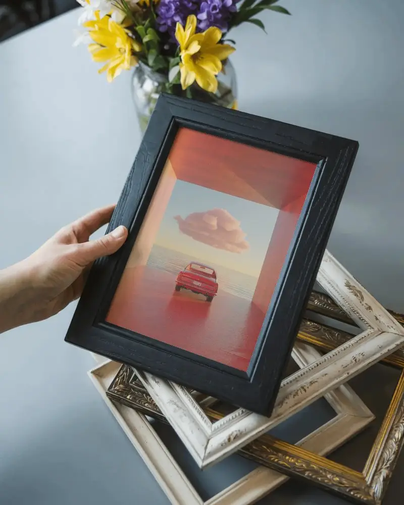 elegant-wooden-photo-frames-for-family-portraits-and-gallery-wall-arrangement
