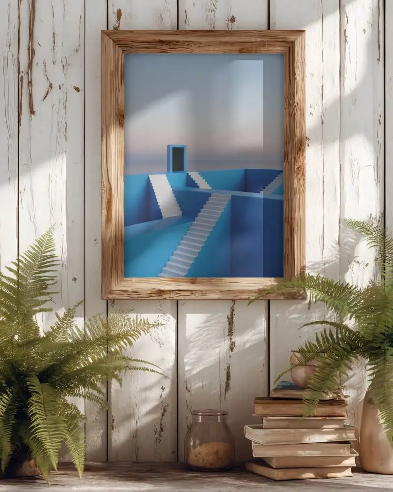 rustic-wooden-frame-mockup-on-distressed-wall-with-nature-inspired-home-decor-vibes