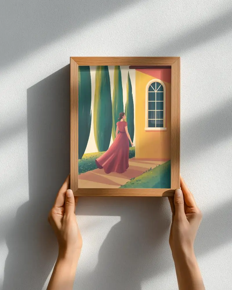 wooden-frame-mockup-in-hands-against-plain-background-for-custom-art-display
