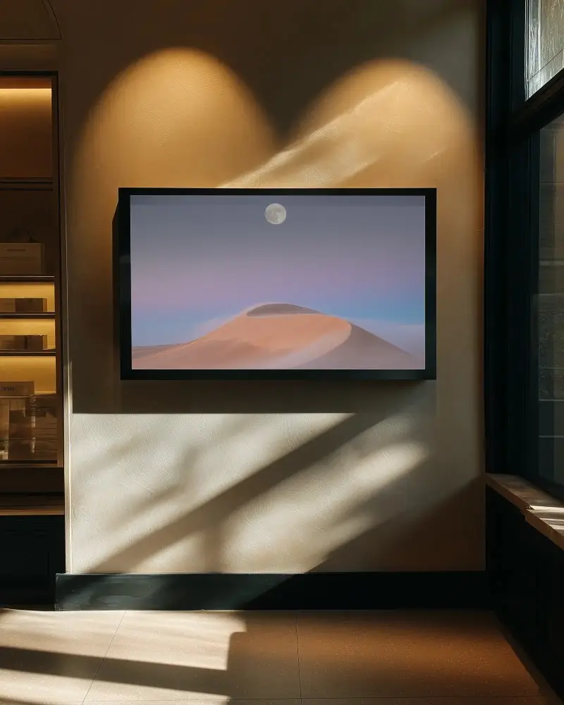 Modern Minimalist Wall Frame Mockup For Interior Decor Visual Presentation And Design