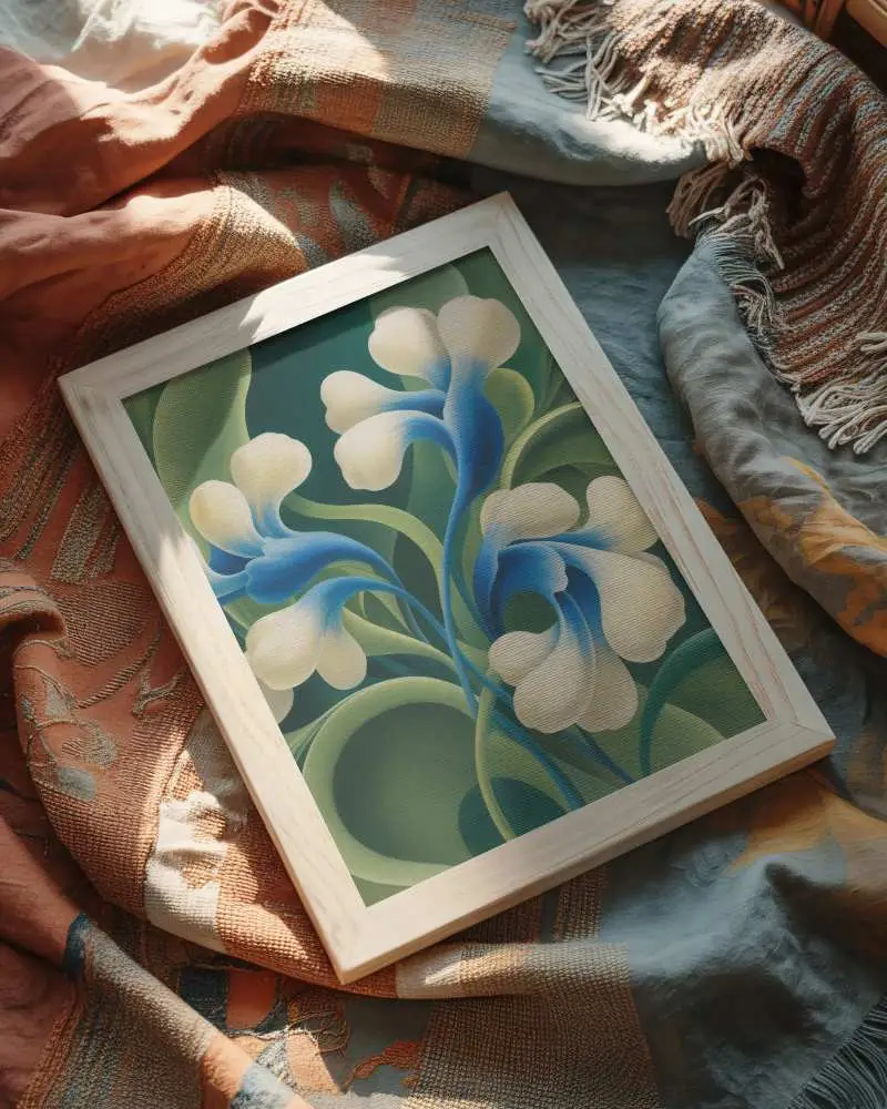 High Quality Wood Frame Mockup For Modern Home Decor And Art Display Presentation