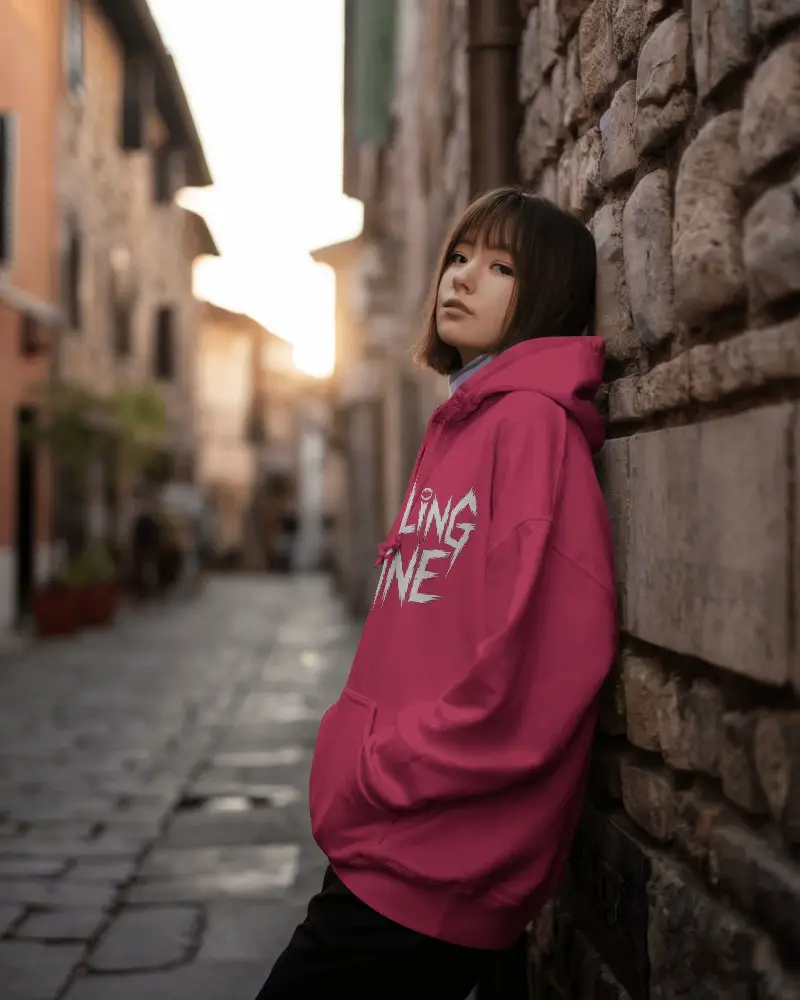 Urban Streetwear Hoodie Mockup With Relaxed Fit And Cozy Front Pocket Design Creative Style