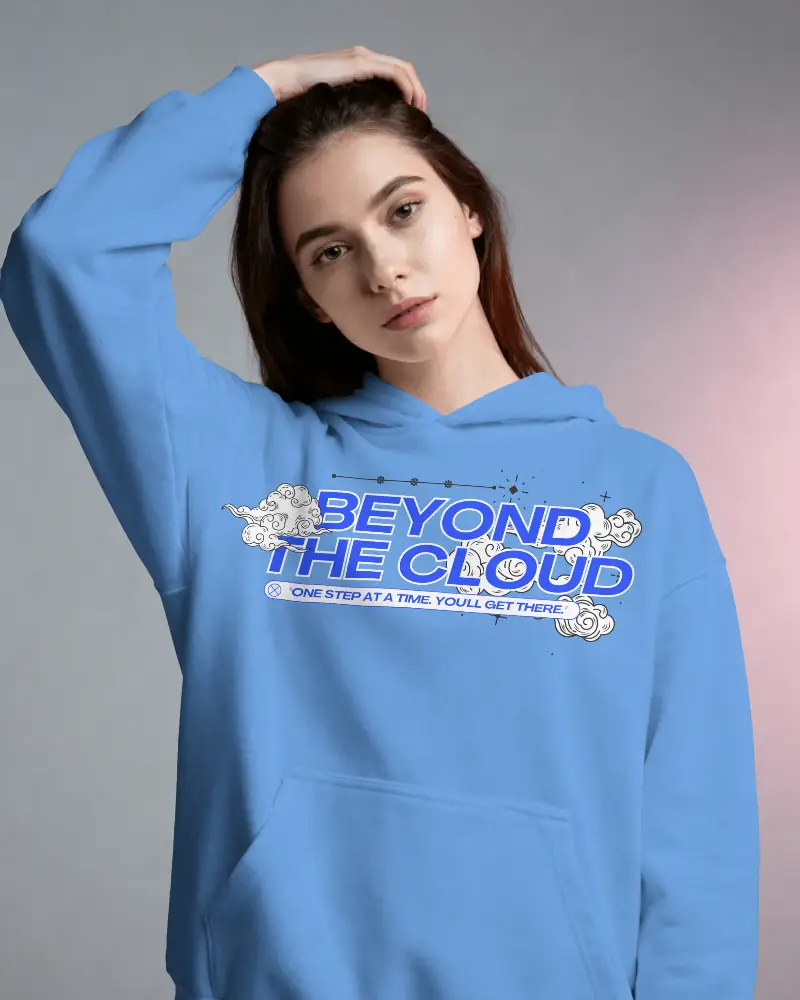 Cozy Soft Fabric Hoodie Mockup Relaxed Fit And Kangaroo Pocket For Everyday Comfort