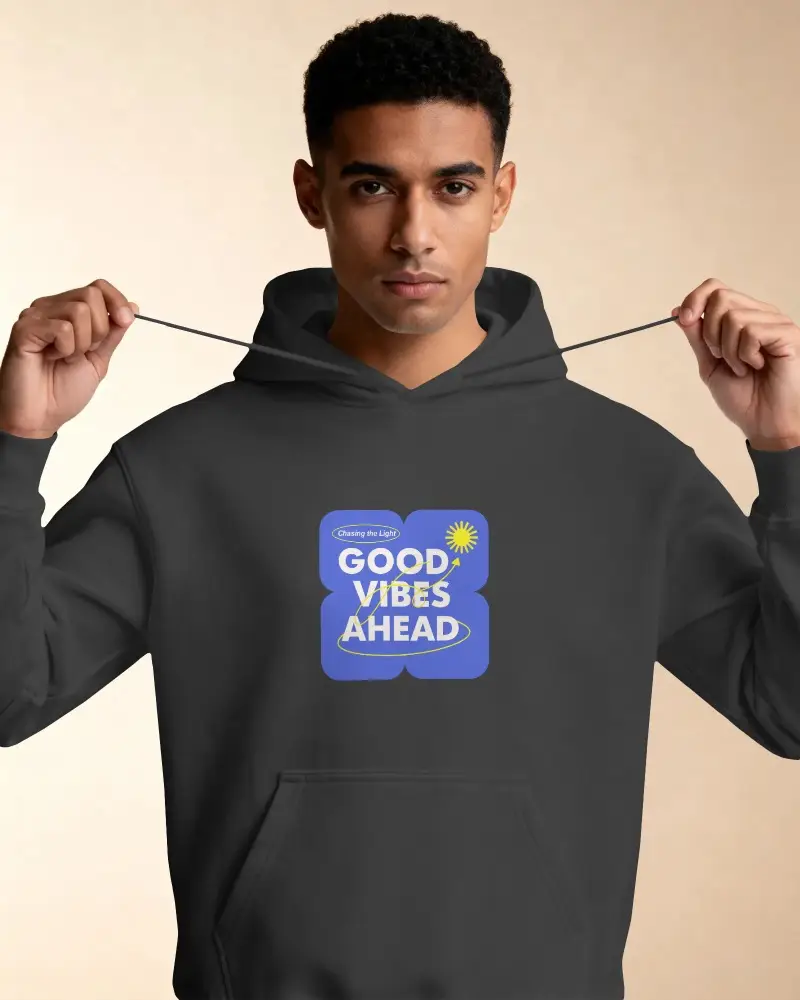 Stylish Unisex Hooded Mockup Sweatshirt With Soft Fabric Perfect For Everyday Casual Outfits