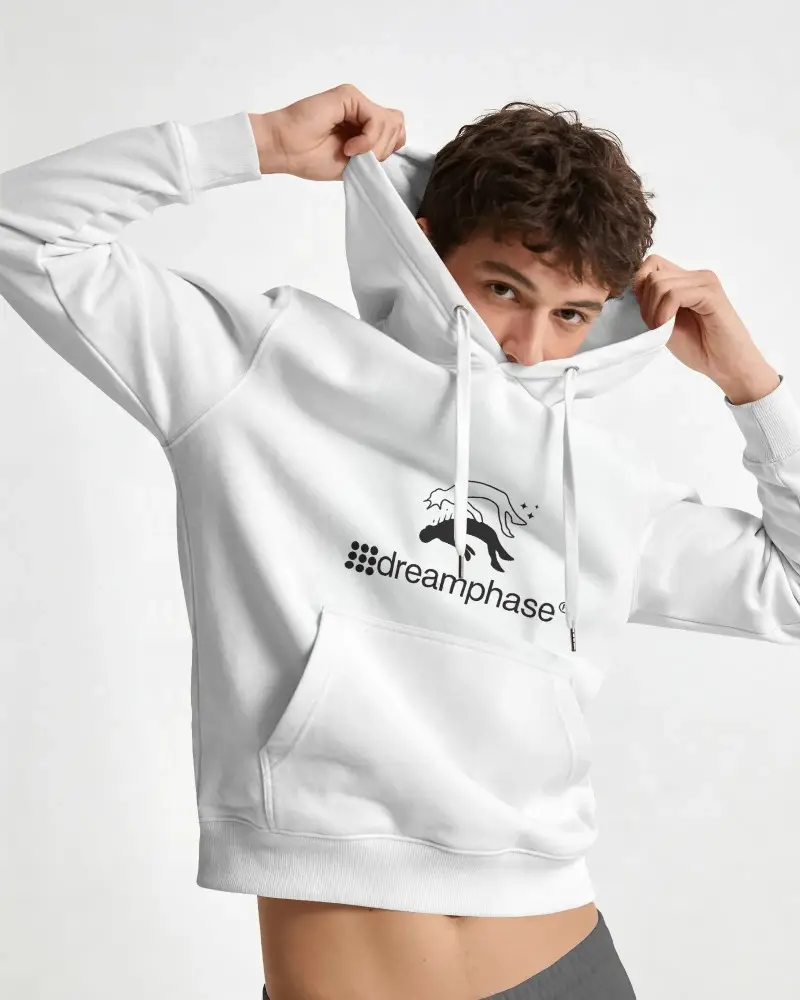 High Quality Comfortable Hoodie With Adjustable Drawstrings And Front Pouch Pocket For Style