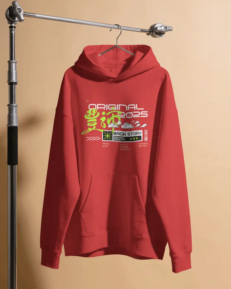 Comfortable Casual Hoodie Mockup For Modern Streetwear Brands And Apparel Design Showcases