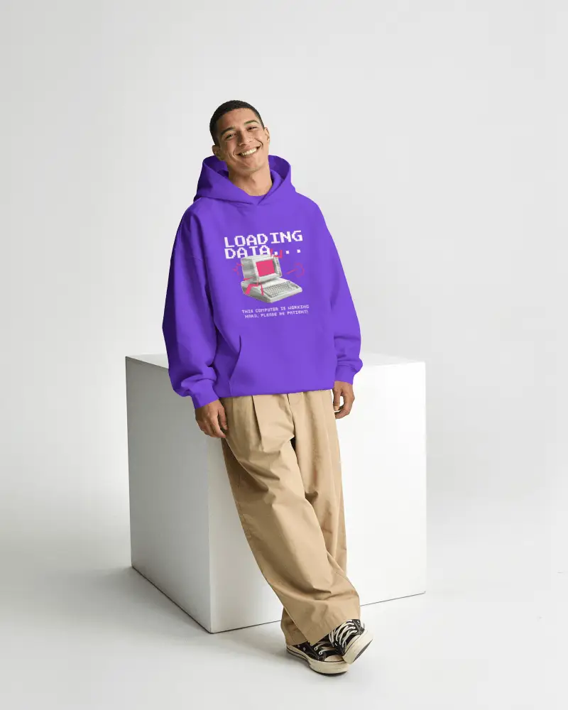 Comfortable Relaxed Fit Hoodie Mockup For Men Perfect For Casual Wear And Everyday Outfits