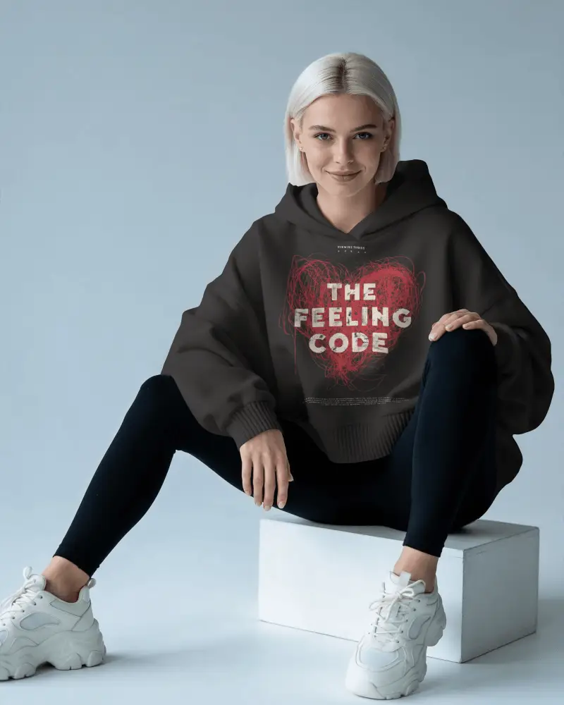 Stylish Relaxed Fit Hoodie Mockup For Womens Casual Urban Wear Lifestyle Shoot