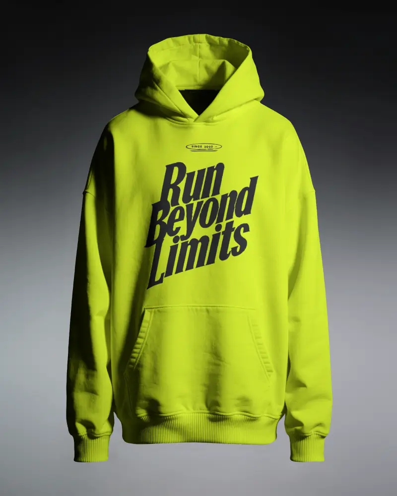 Premium Quality Unisex Hoodie Mockup For Apparel Designs Showcasing In Studio Lighting