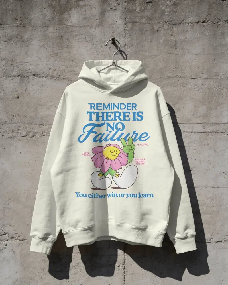Hoodie Mockup Front View Hanging On Metal Hook Against Textured Concrete Wall Natural Sunlight