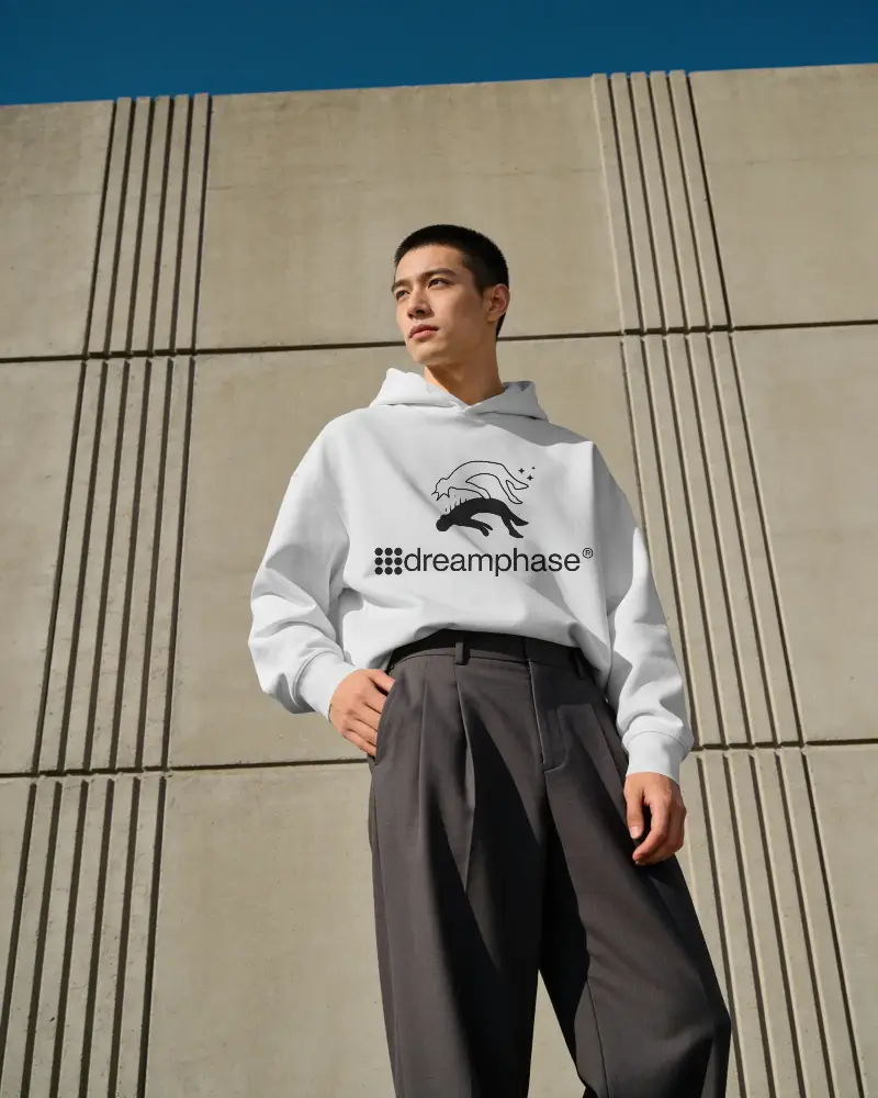 Modern Minimalist Hoodie Mockup Fashion Stylish Comfortable Apparel For Casual Wear