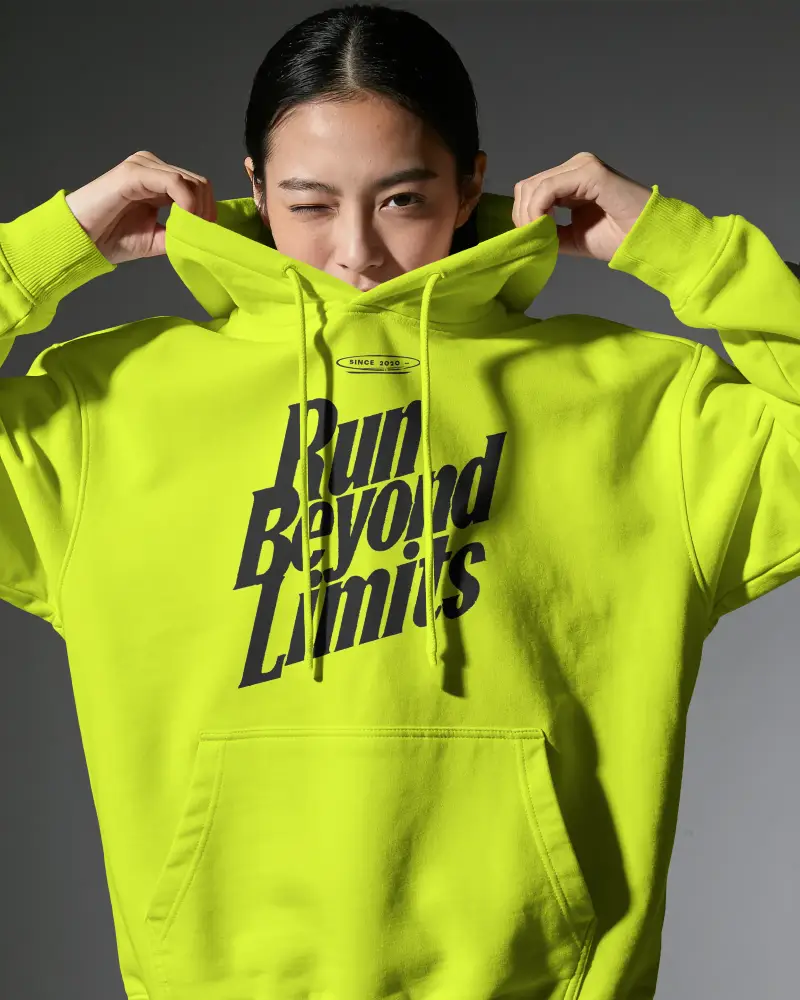 Stylish Durable Hoodie Mockup Showcasing Soft Fabric And Modern Oversized Silhouette